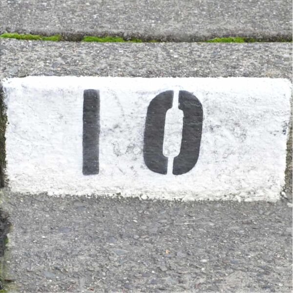 House Numbers Painted On Curb Ordered Online From www.clickapro.com